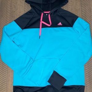 Blue Color-Block Adidas Sweatshirt